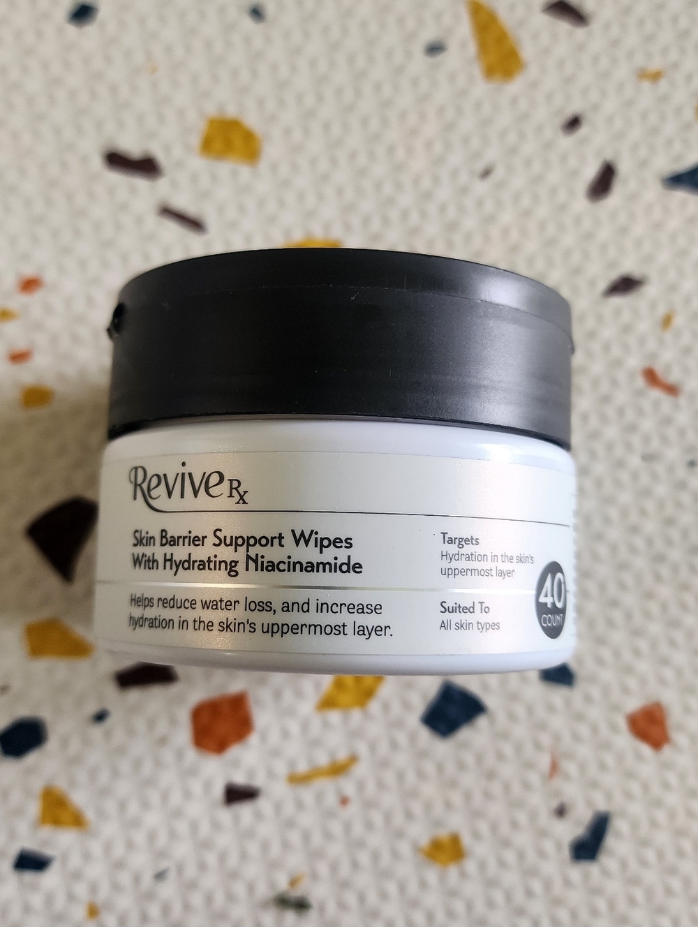 ReviveRX Skin Barrier Support Wipes with Niacinamide New